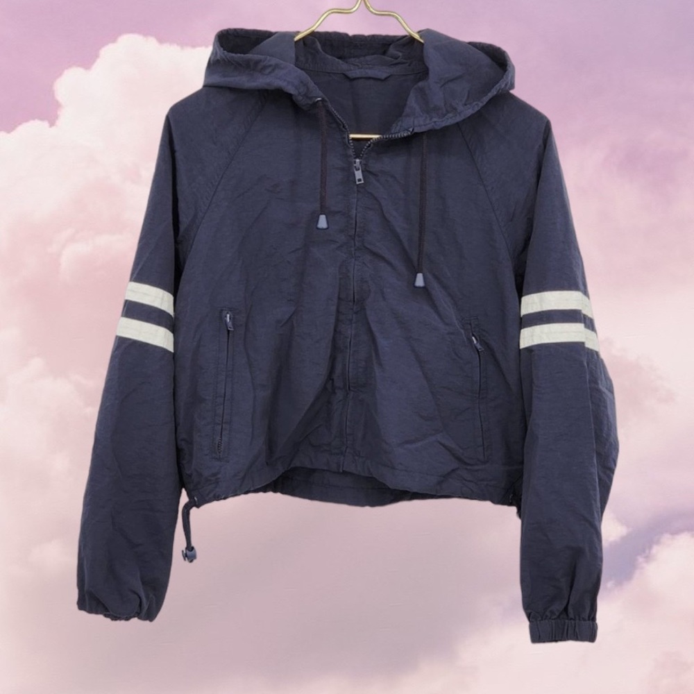 John halt brandy Melville windbreaker jacket 
Perfect condition - fits a Small